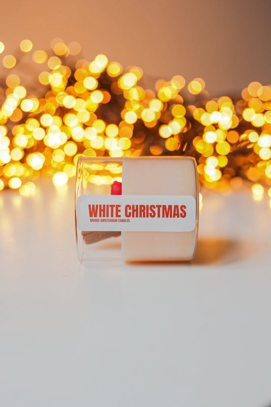 WHITE CHRISTMAS CANDLE